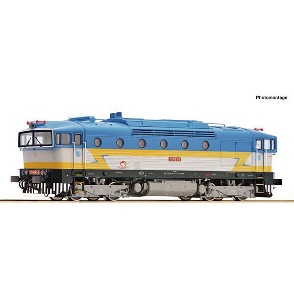 Roco 7310056 Diesel Locomotive 750 183-6 ZSSK DCC