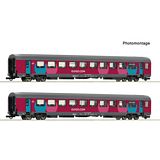 Roco 6200024 2 Piece Set 1: Corail Coach SNCF