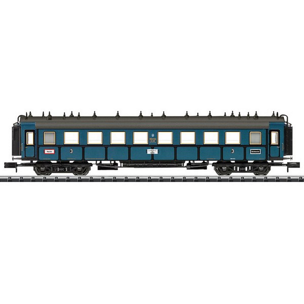 MiniTrix 15325 Type CCu Express Train Car 3rd Class DRG