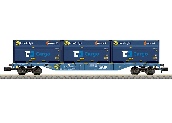 MiniTrix T18434 GATX Container Transport Car