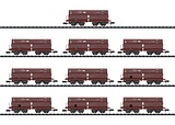 MiniTrix T15013 OOt Saarbrucken Dump Car Set