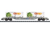 MiniTrix 15470 Coop Container Flat Car