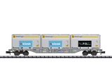 MiniTrix 18405 Type Sgnss Container Flat Car