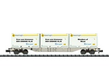 MiniTrix 18408 Type Sgnss Container Flat Car