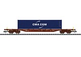 Trix 24133 Type Sgnss 539 8 Container Transport Car