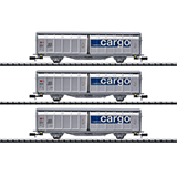 MiniTrix 15282 Sliding Wall Boxcar Set