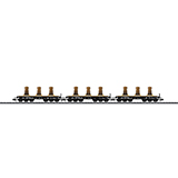 MiniTrix 15452 Ingot Moulds Heavy-Duty Flat Car Set