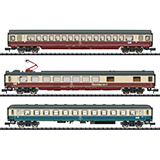 MiniTrix 15459 IC 611 Gutenberg Express Train Passenger Car Set