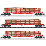 MiniTrix 15930 Set with 3 Stake Cars