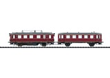 Trix 22675 Diesel Powered Rail Car with a Trailer Car