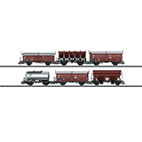 Trix 24243 DB AG type Rlmmps 651 heavy-duty flat car